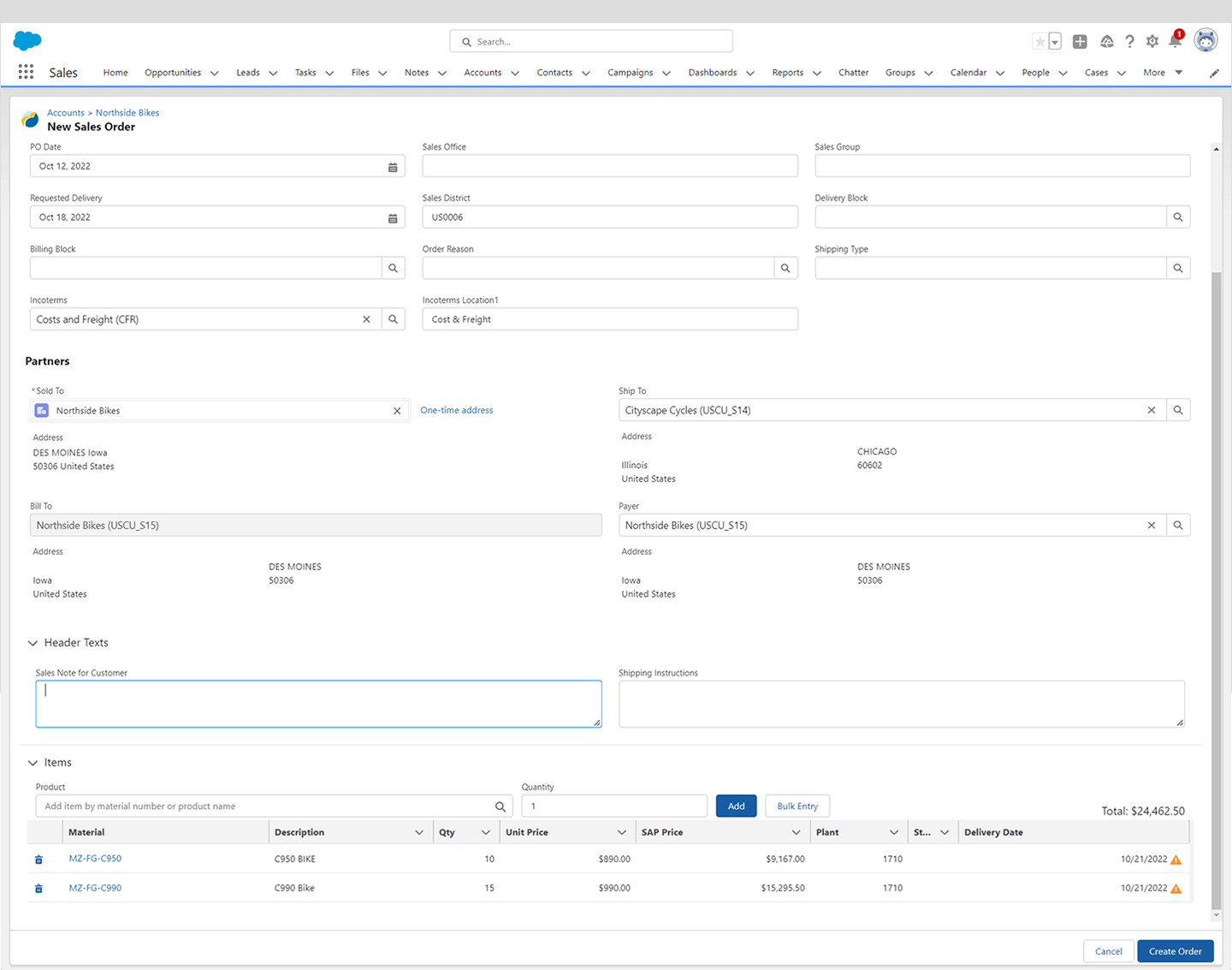 Invoice History